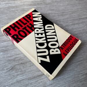 Zuckerman Bound by Phillip Roth Paperback First Printing 1985